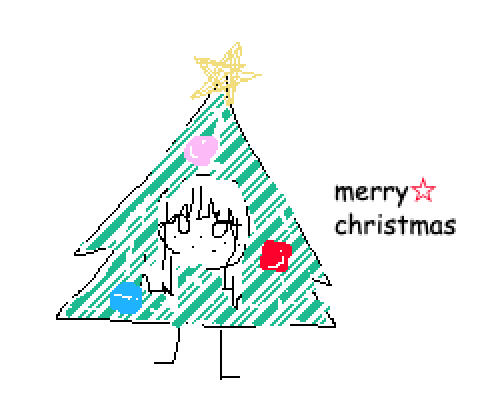 JADE Christmas Tree Chibi by gellymask